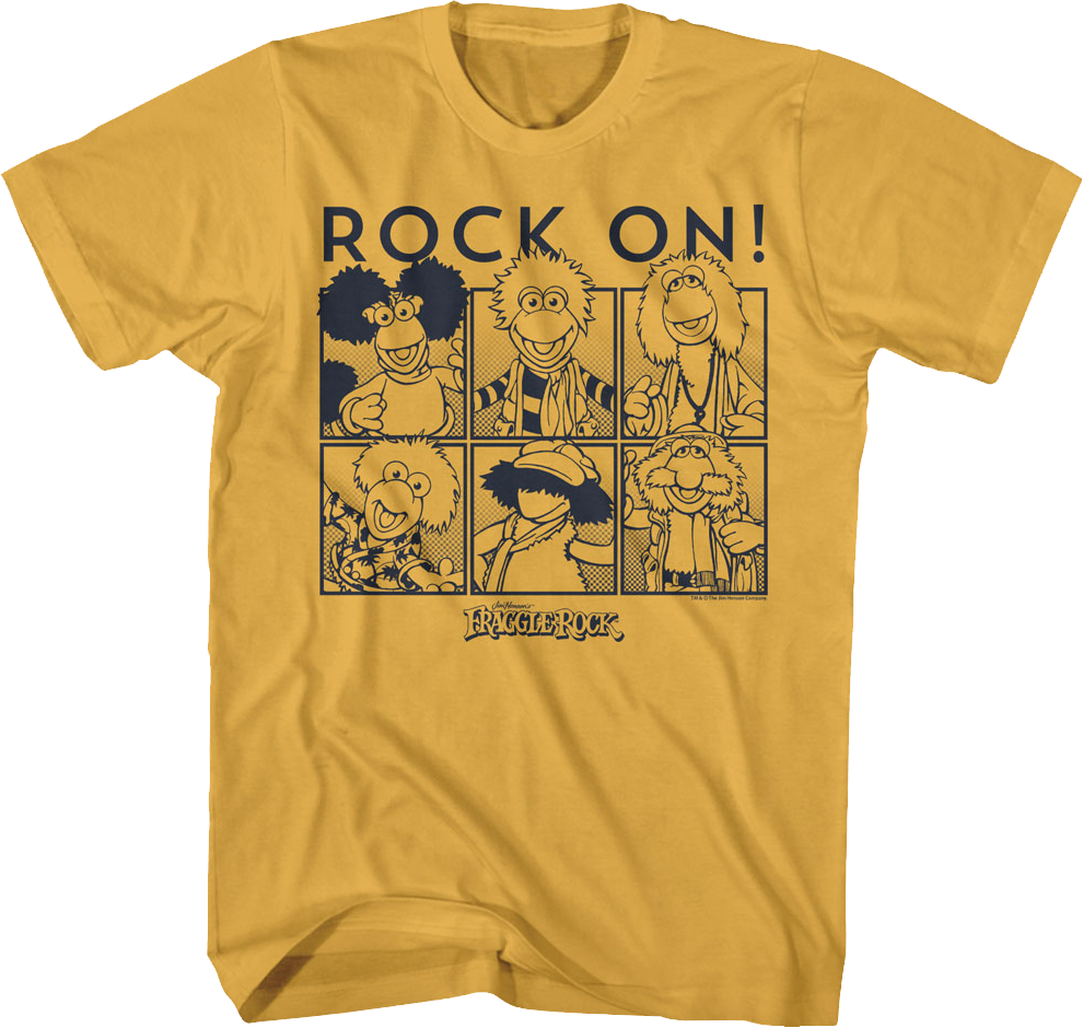 Rock On Sketches Fraggle Rock T-Shirt