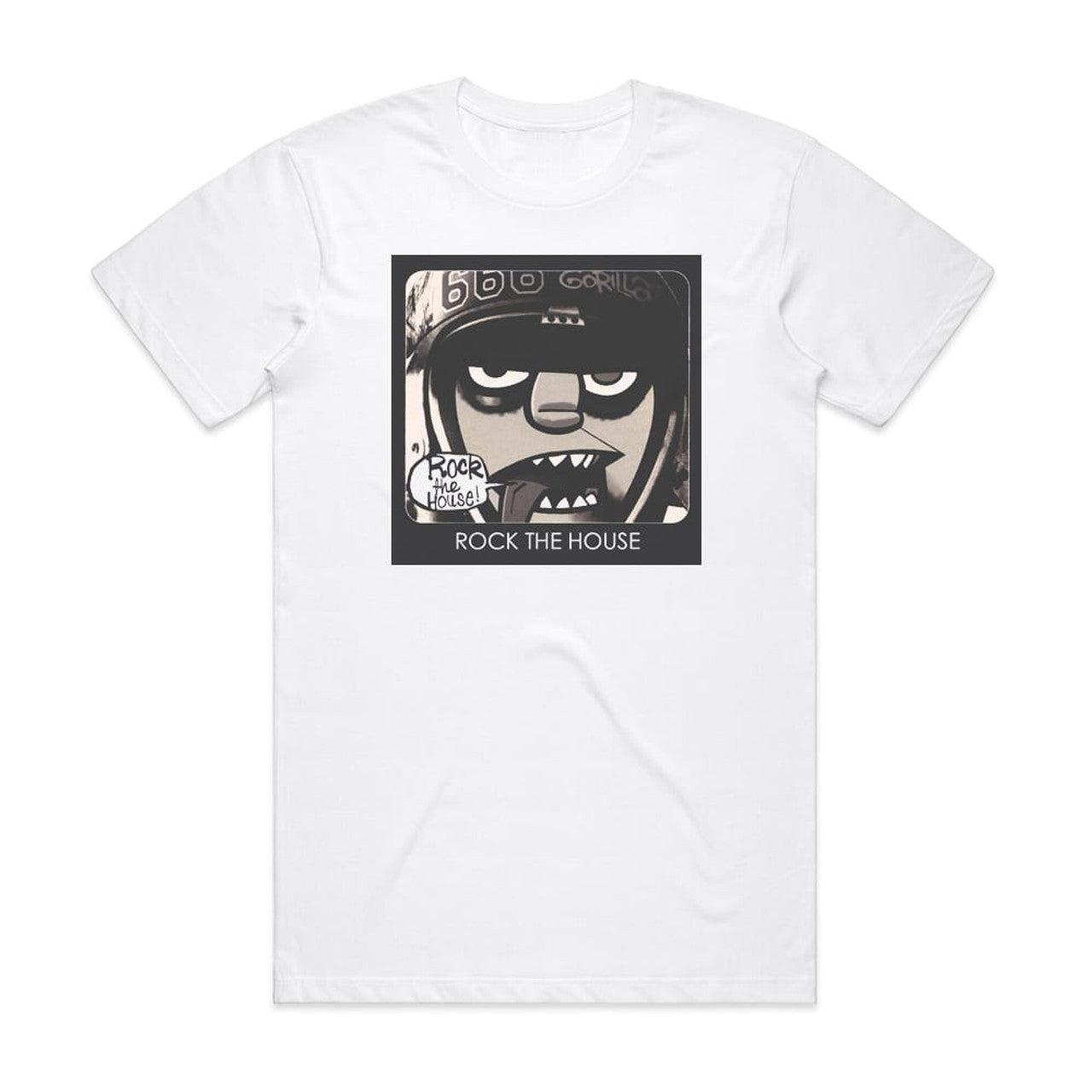 Gorillaz Rock The House T-Shirt White