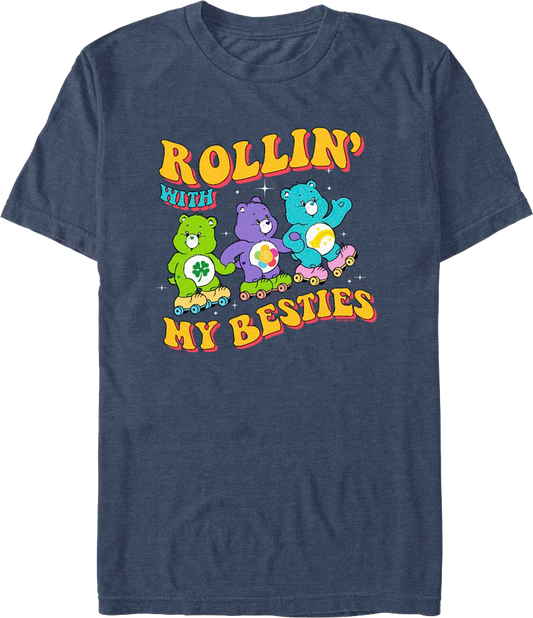 Rollin' With My Besties Care Bears T-Shirt