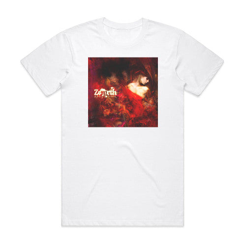 Zemeth Rouge Noir Album Cover T-Shirt White