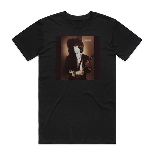 Gary Moore Run For Cover T-Shirt Black