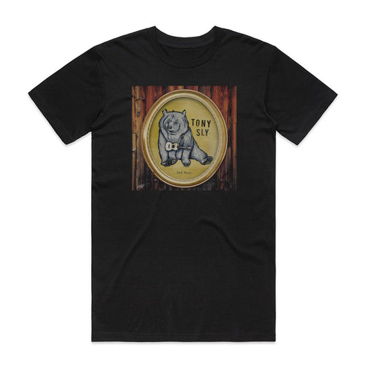 Tony Sly Sad Bear T-Shirt Black