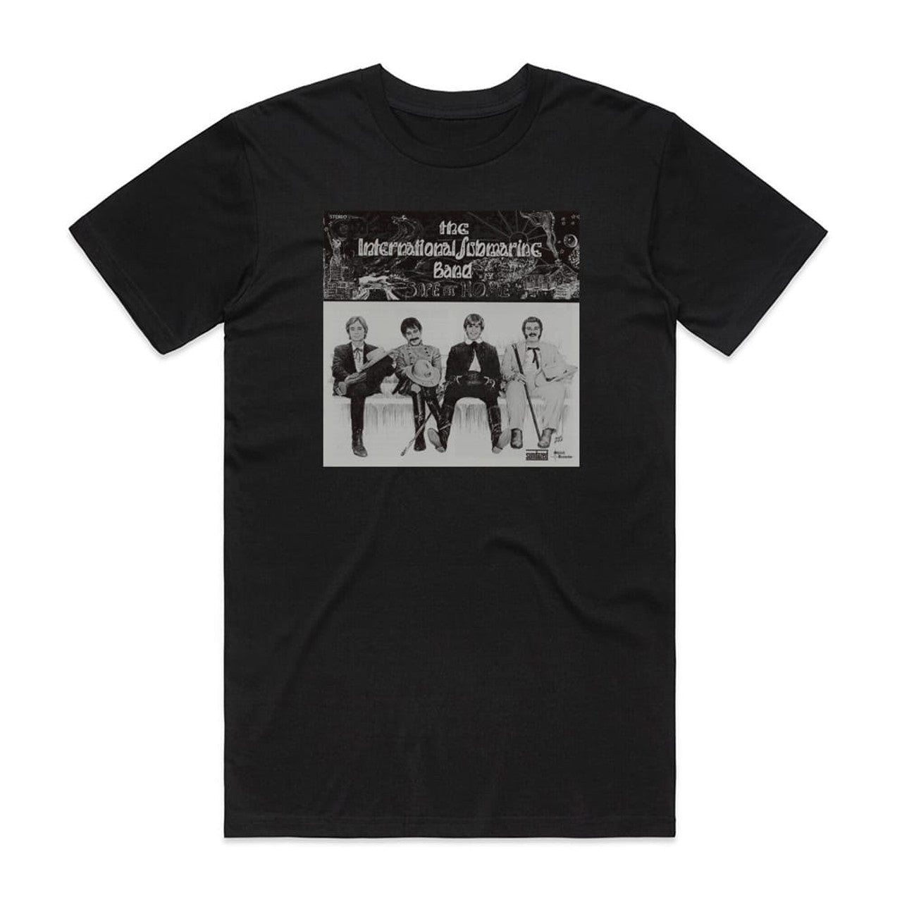 The International Submarine Band Safe At Home T-Shirt Black