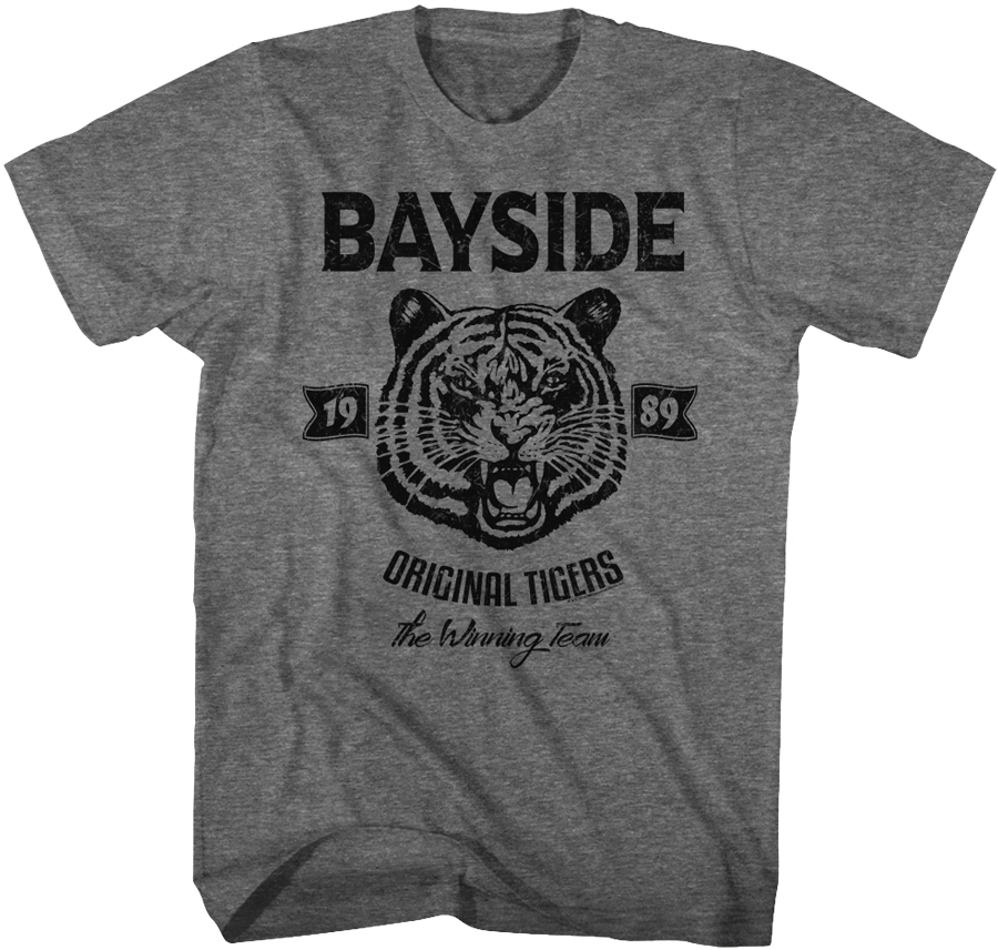 Saved By The Bell 1989 Tiger Face T-Shirt