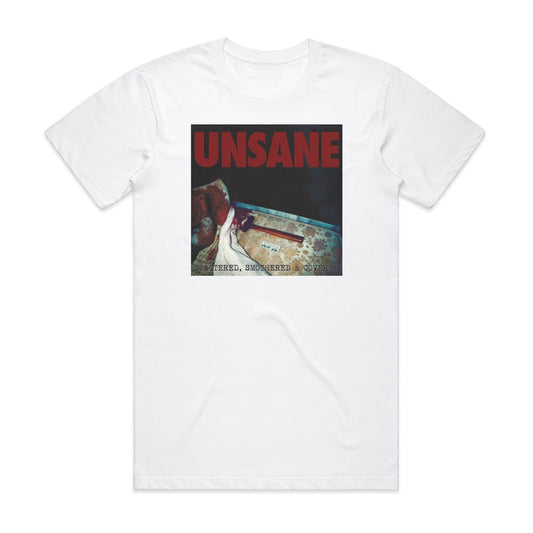 Unsane Scattered Smothered Covered T-Shirt White
