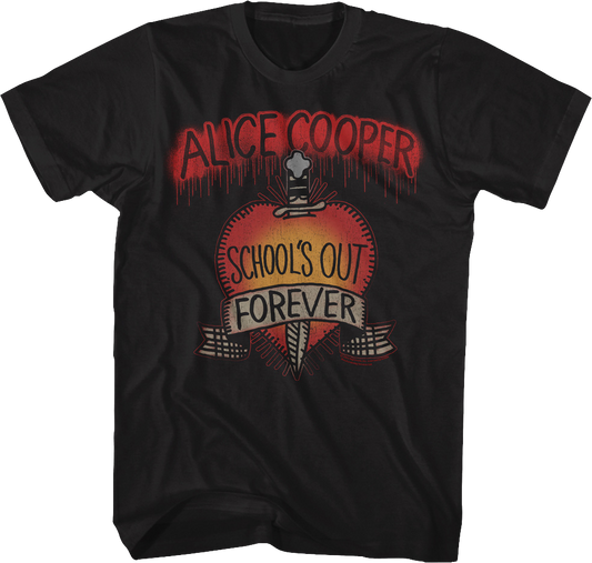 School's Out Forever Alice Cooper T-Shirt