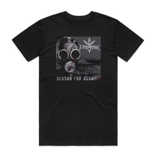 8 Foot Sativa Season For Assault Album Cover T-Shirt Black