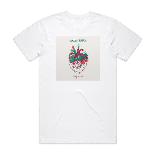 Yours Truly Self Care Album Cover T-Shirt White