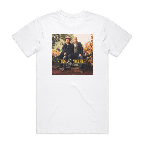Zucchero September Album Cover T-Shirt White