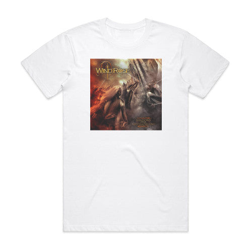 Wind Rose Shadows Over Lothadruin Album Cover T-Shirt White