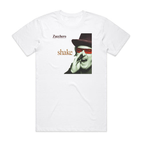 Zucchero Shake Album Cover T-Shirt White