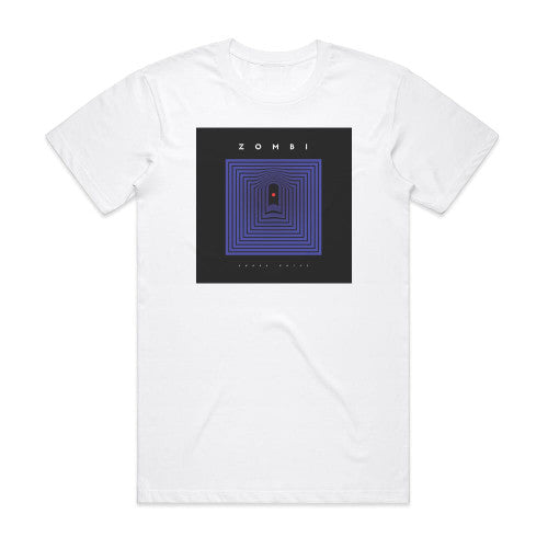 Zombi Shape Shift Album Cover T-Shirt White