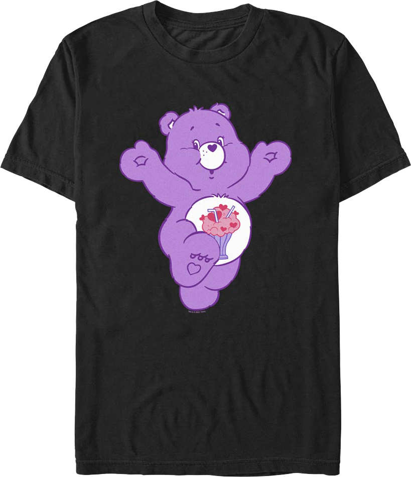 Share Bear Jump Care Bears T-Shirt