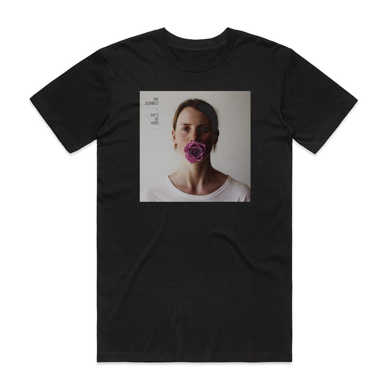 The Jezabels Shes So Hard T-Shirt Black