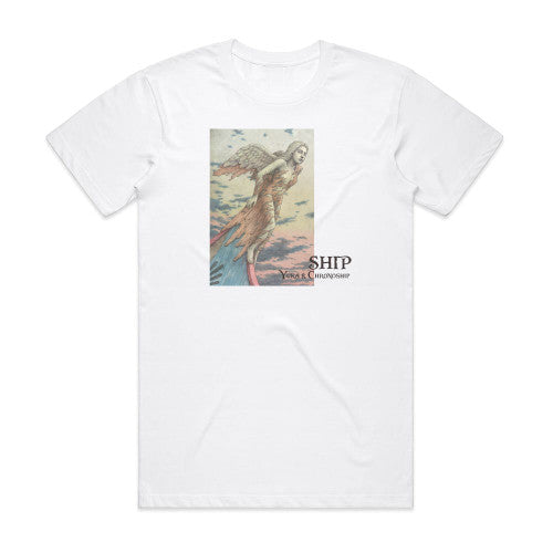 Yuka and Chronoship Ship Album Cover T-Shirt White