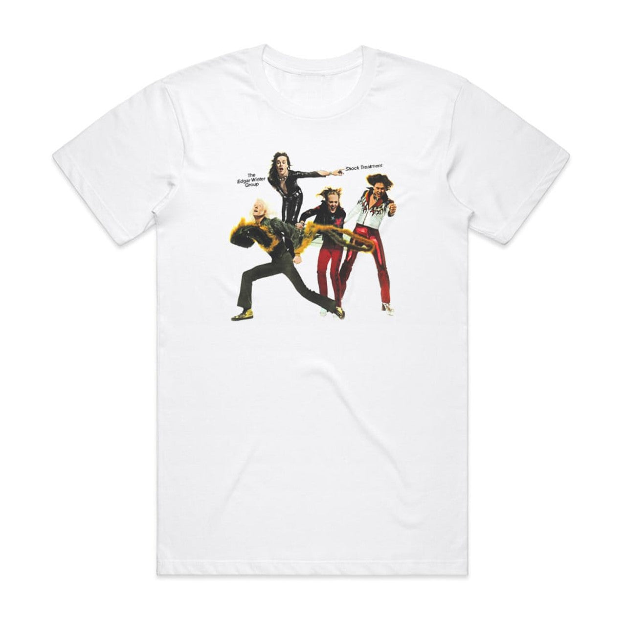 The Edgar Winter Group Shock Treatment T-Shirt White