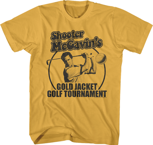 Shooter McGavin's Gold Jacket Golf Tournament Happy Gilmore T-Shirt
