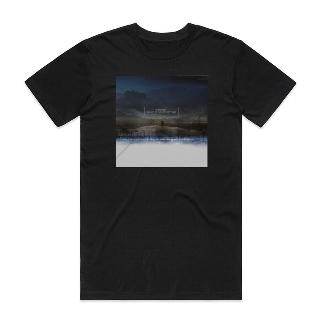 Hypno5e Shores Of The Abstract Line T-Shirt Black
