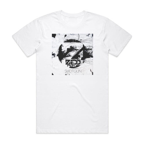Zedd Shotgun Album Cover T-Shirt White
