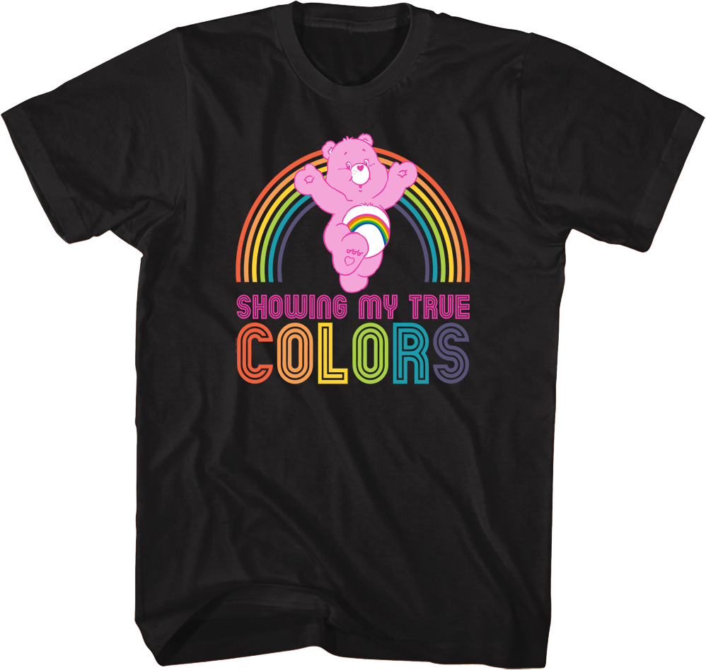 Showing My True Colors Care Bears T-Shirt