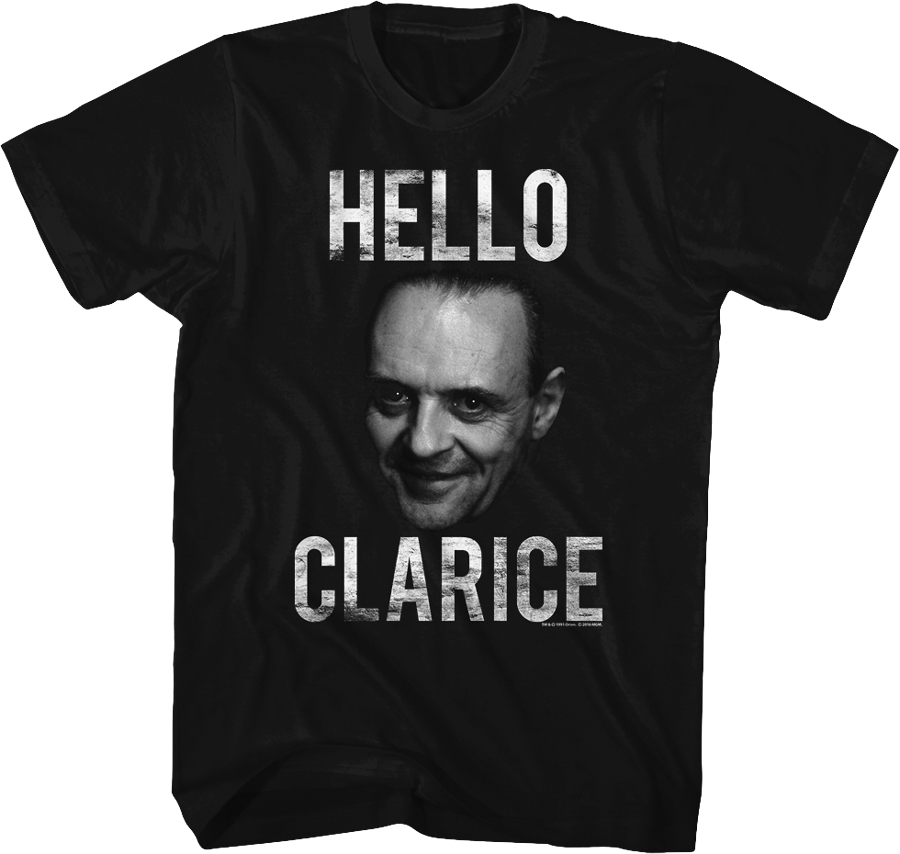 Silence of the Lambs Hello Clarice T-Shirt