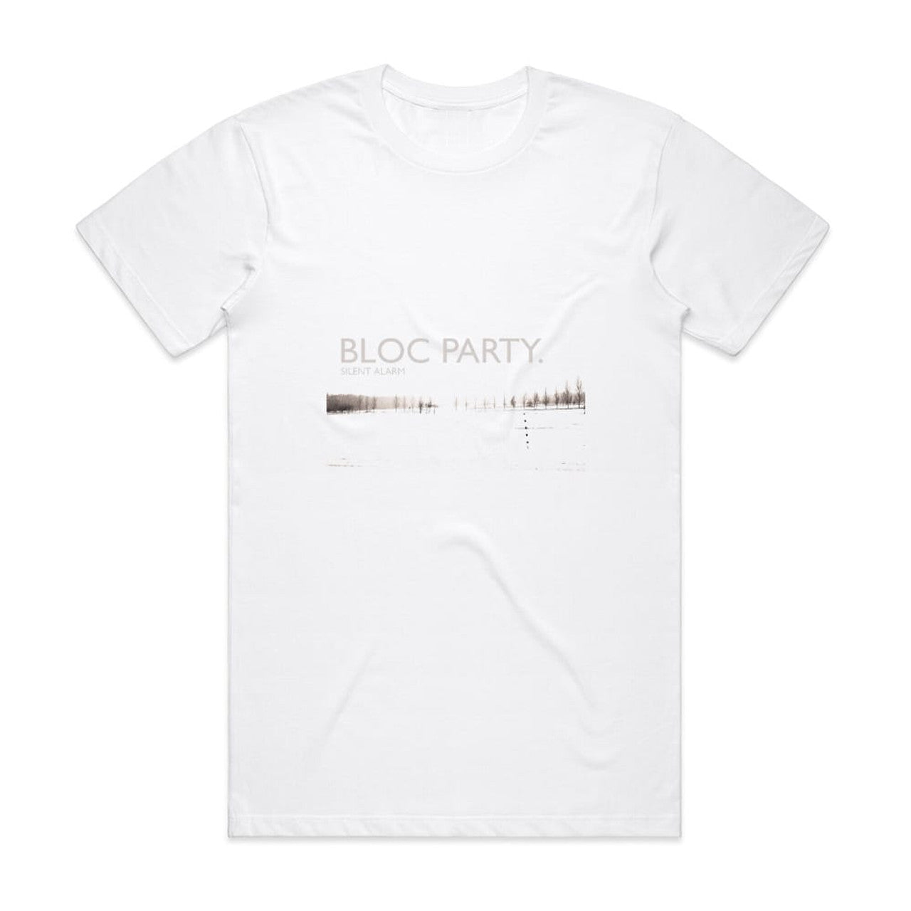 Bloc Party Silent Alarm T-Shirt White