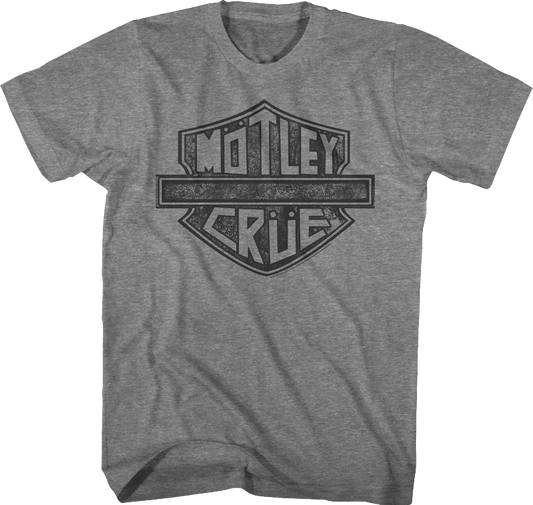 Simple Motorcycle Logo Motley Crue T-Shirt