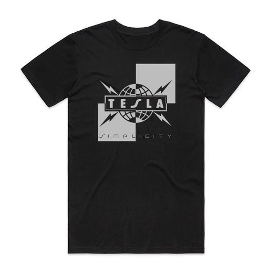 Tesla Simplicity T-Shirt Black