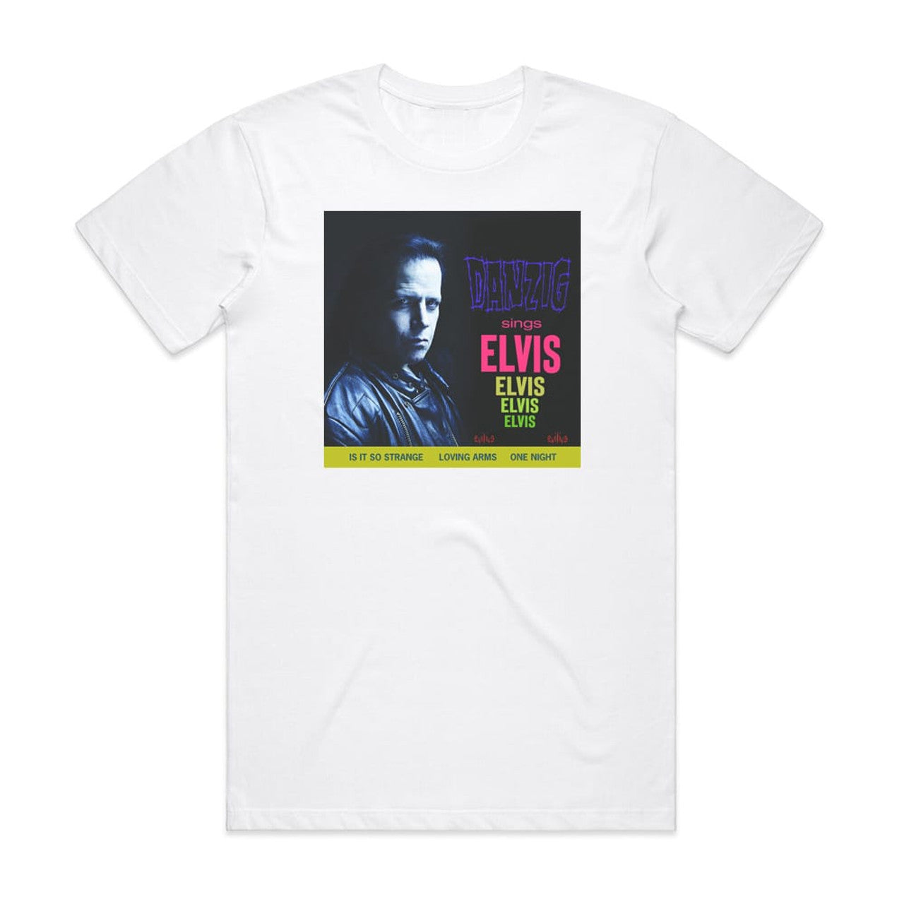 Danzig Sings Elvis T-Shirt White