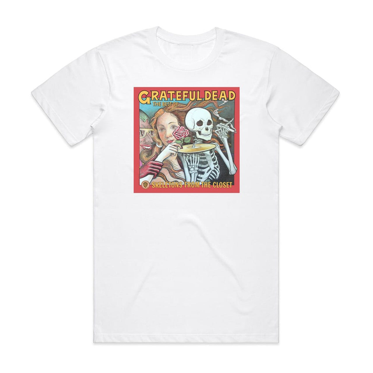 Grateful Dead Skeletons From The Closet The Best Of The Grateful Dead T-Shirt White