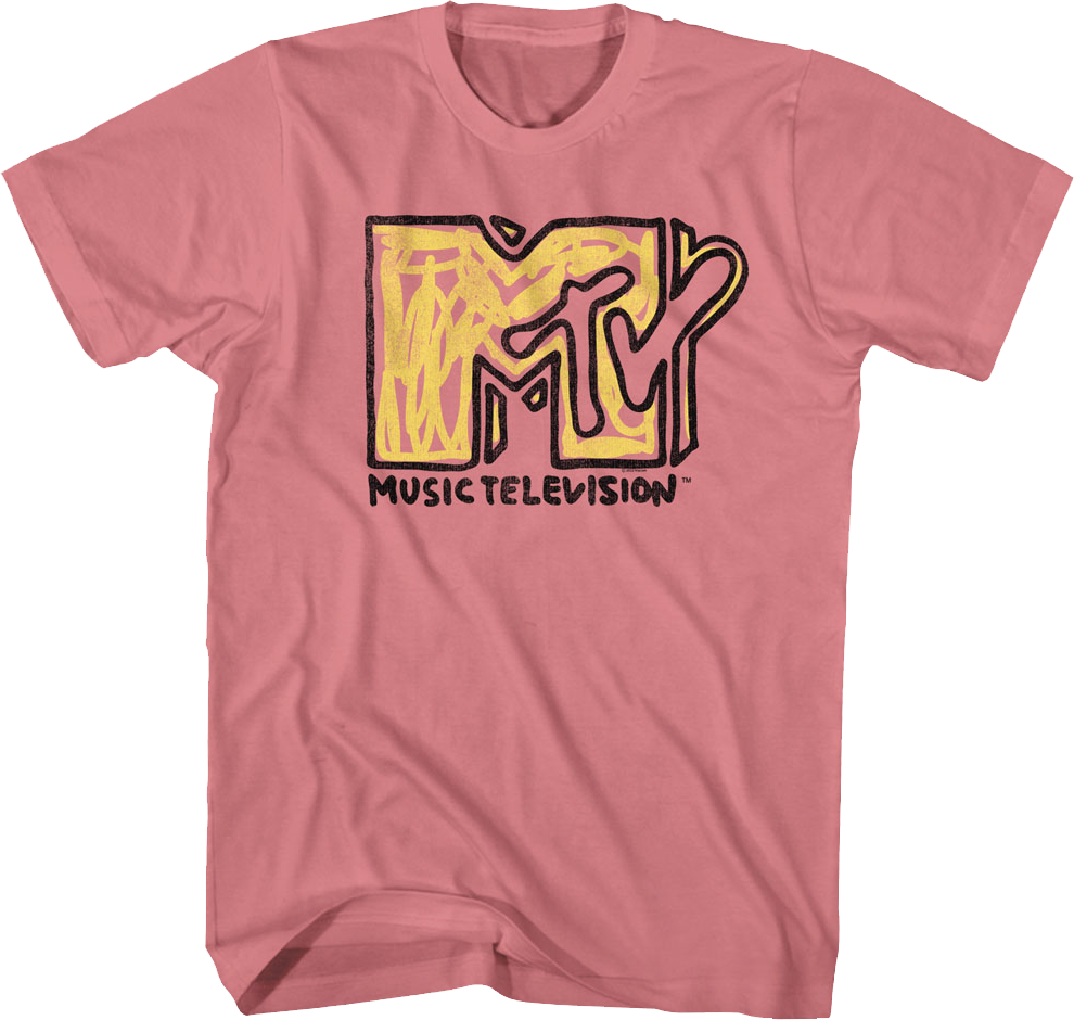 Sketch Logo MTV Shirt