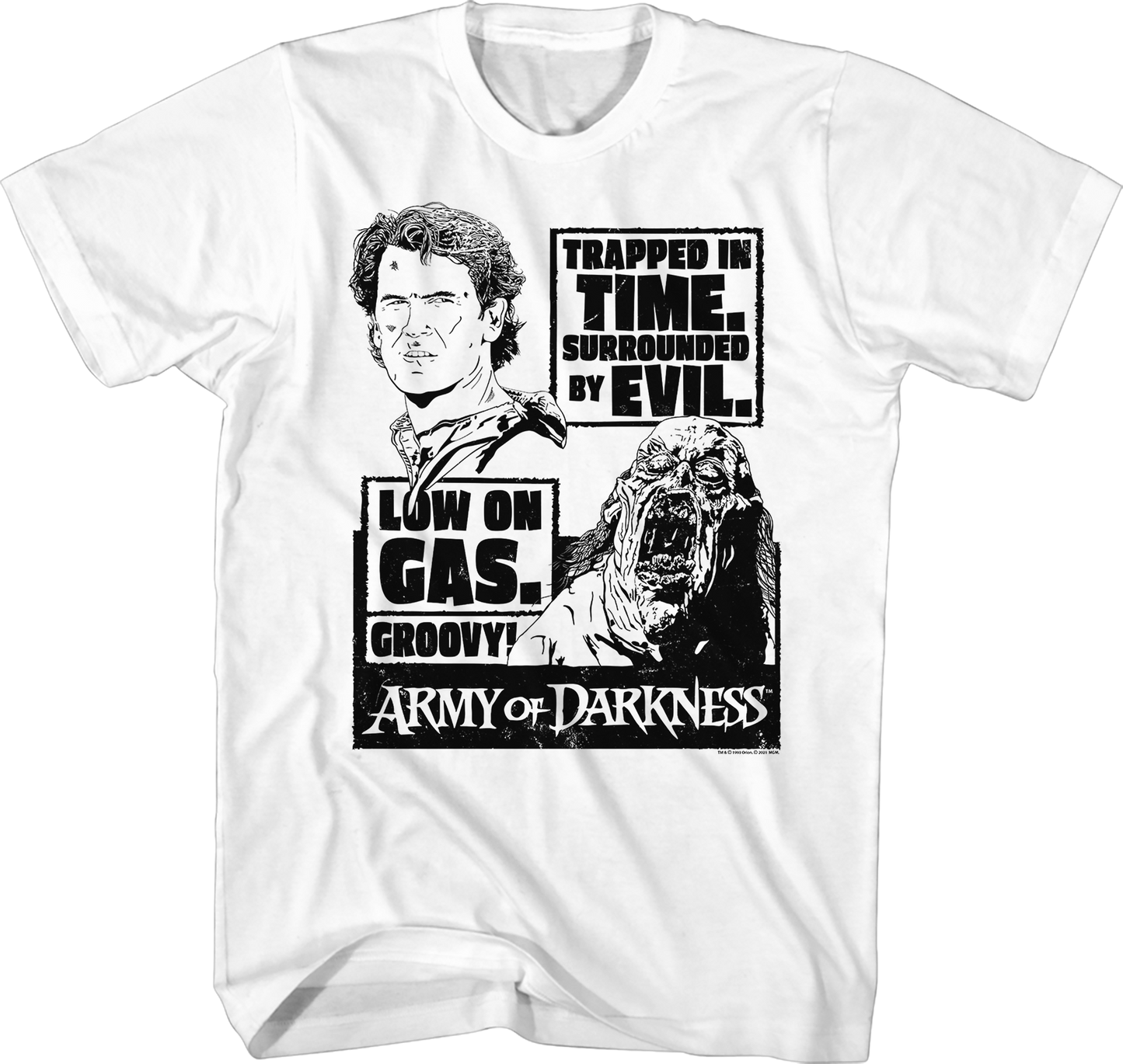 Sketch Poster Army Of Darkness T-Shirt