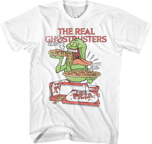Slimer's Pizza Real Ghostbusters T-Shirt