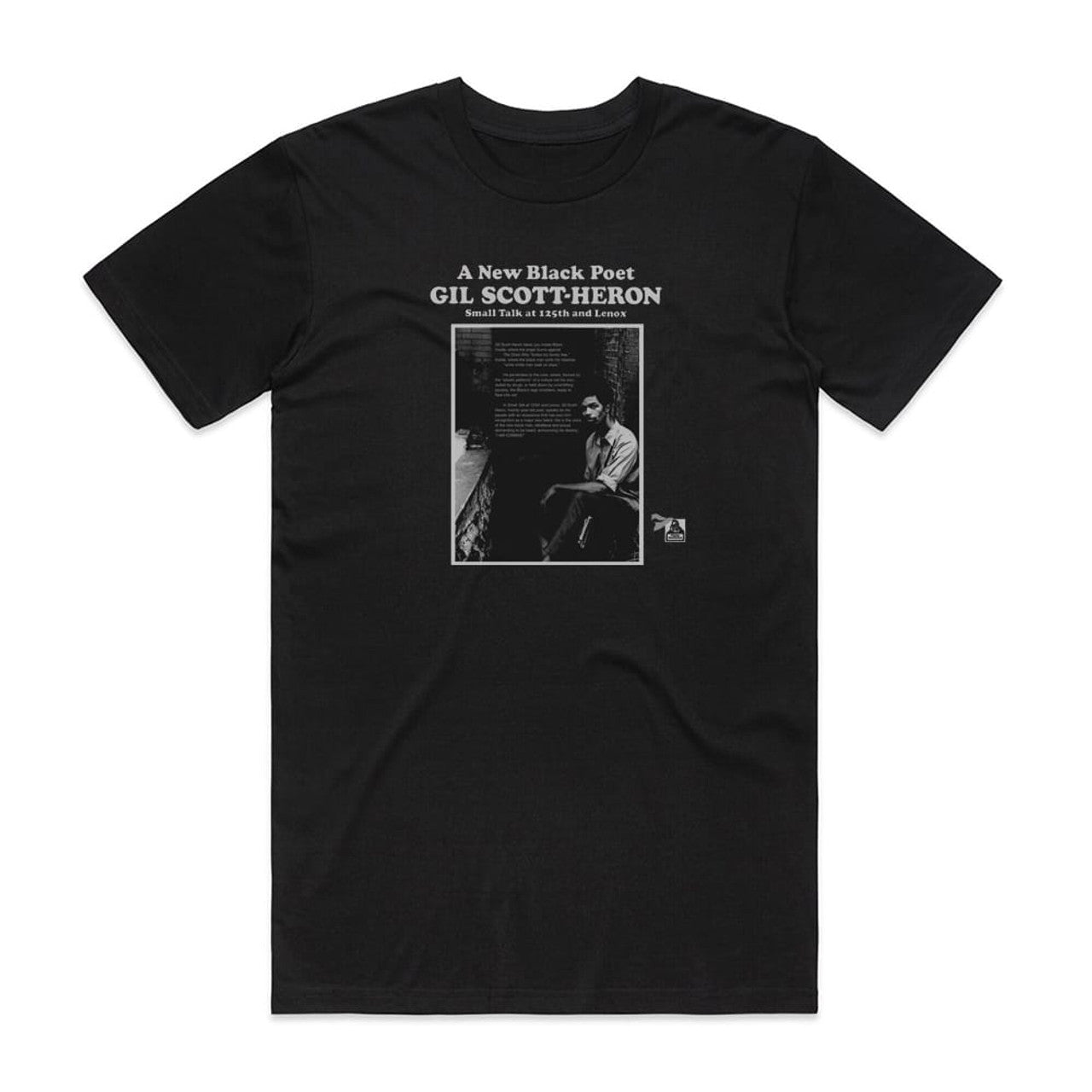 Gil Scott-Heron Small Talk At 125Th And Lenox T-Shirt Black