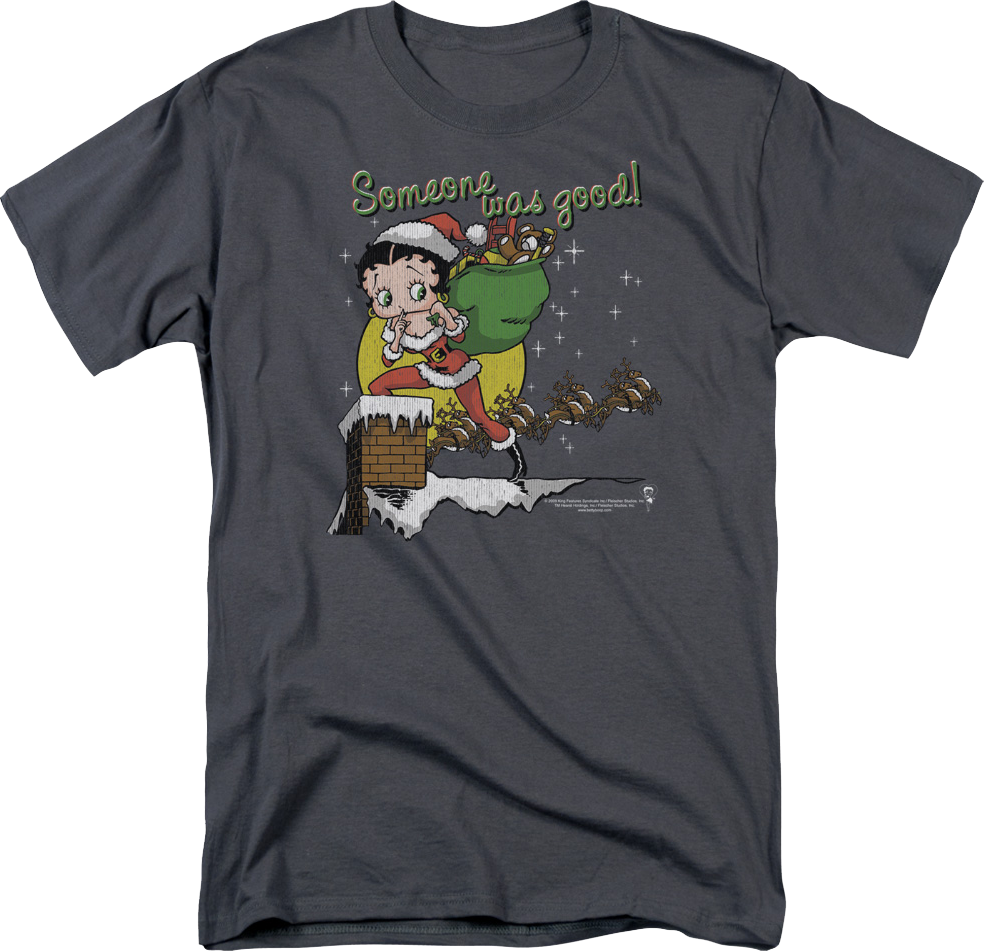 Someone Was Good Betty Boop T-Shirt