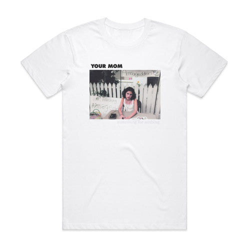 Your Mom Something For Nothing Album Cover T-Shirt White