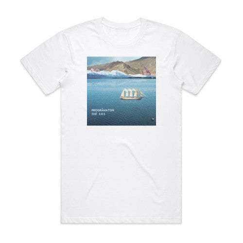 Zoe Sos Programatn Album Cover T-Shirt White