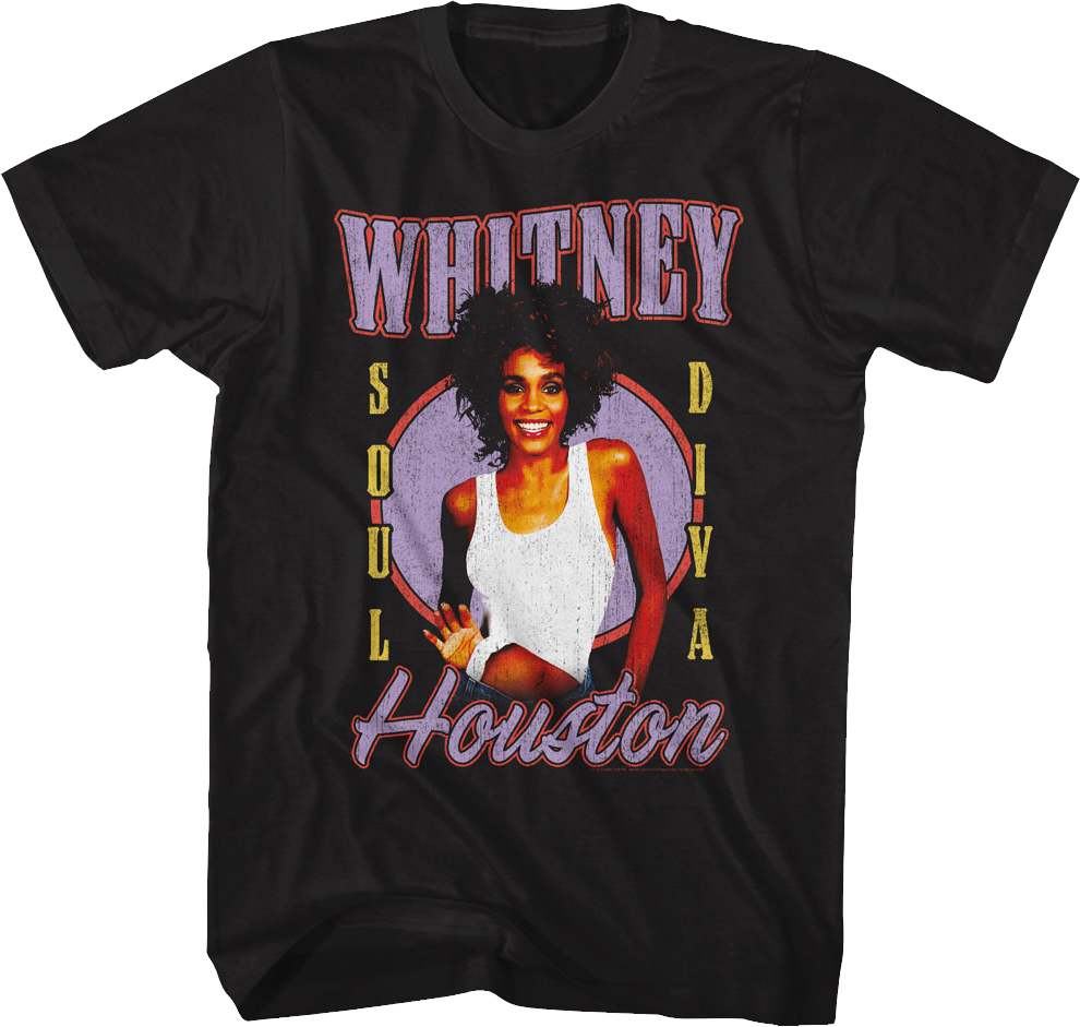 Soul Diva Whitney Houston T-Shirt