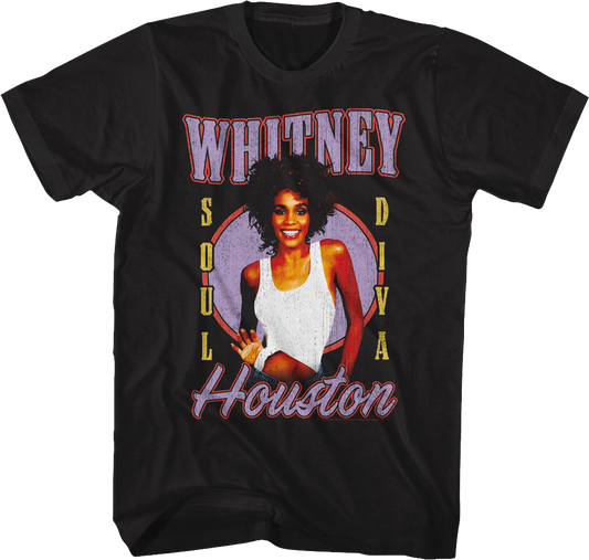 Soul Diva Whitney Houston T-Shirt