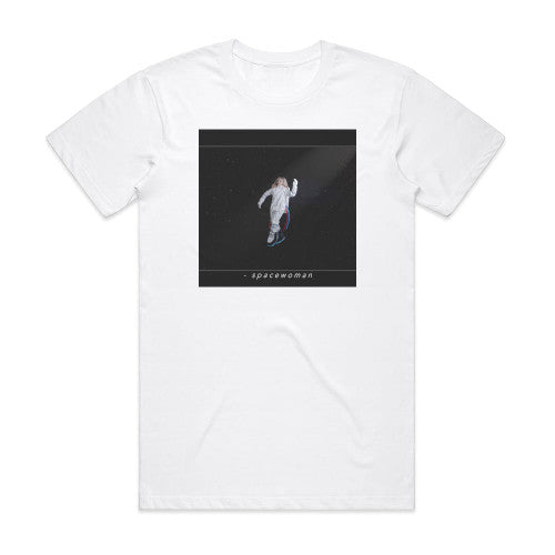 yourbeagle Spacewoman Album Cover T-Shirt White
