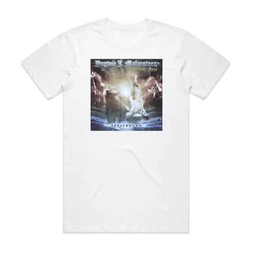 Yngwie J Malmsteens Rising Force Spellbound Album Cover T-Shirt White
