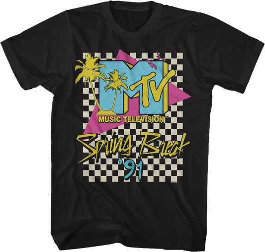 Spring Break '91 MTV Shirt