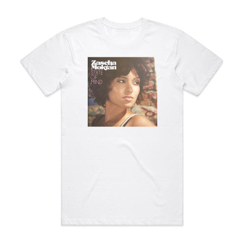 Zascha Moktan State Of Mind Album Cover T-Shirt White