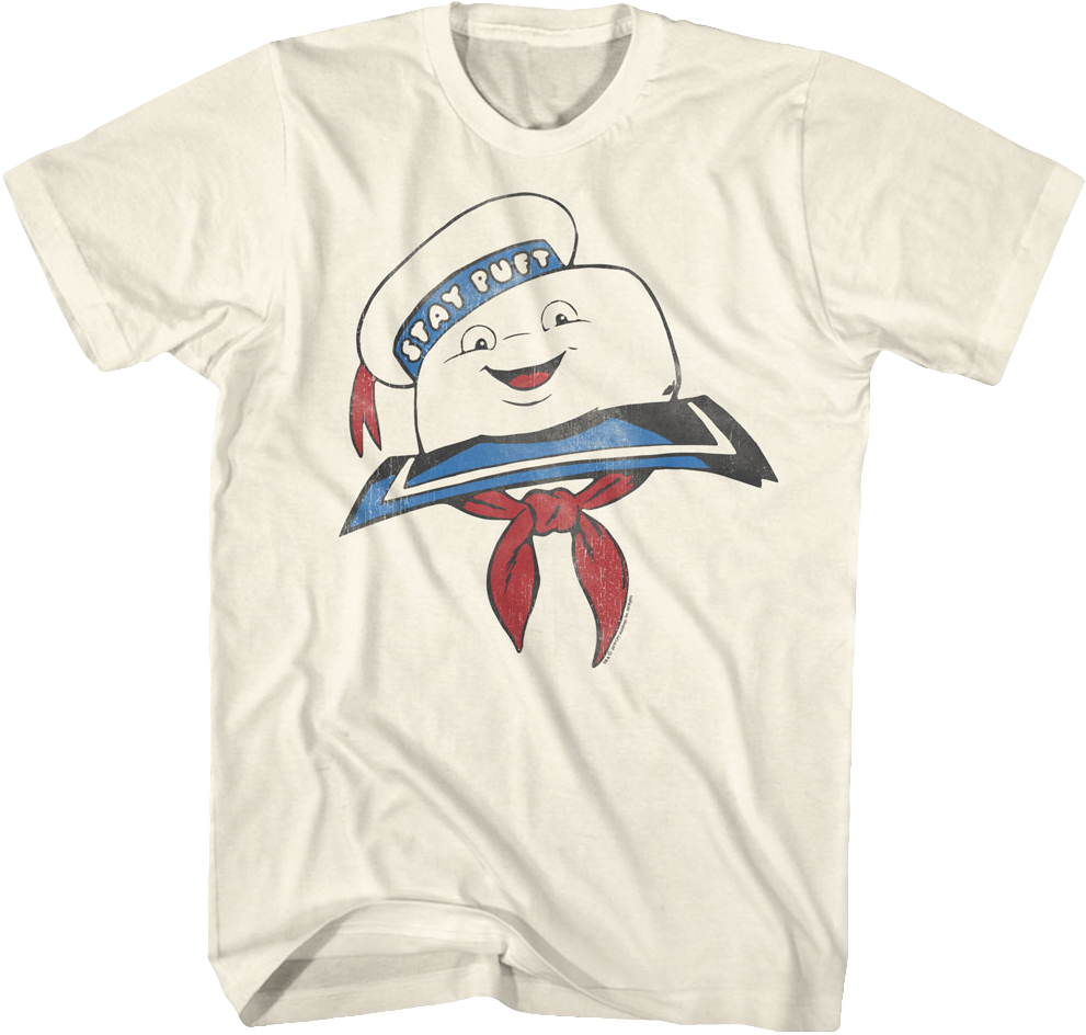 Stay Puft Marshmallow Man Real Ghostbusters T-Shirt