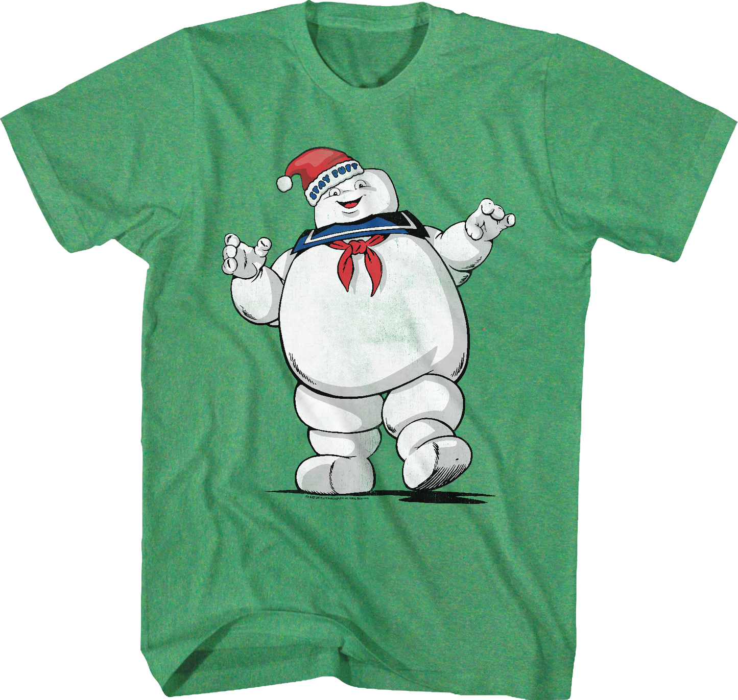 Stay Puft Santa Claus Hat Real Ghostbusters T-Shirt