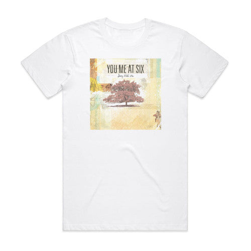 You Me At Six Stay With Me Album Cover T-Shirt White