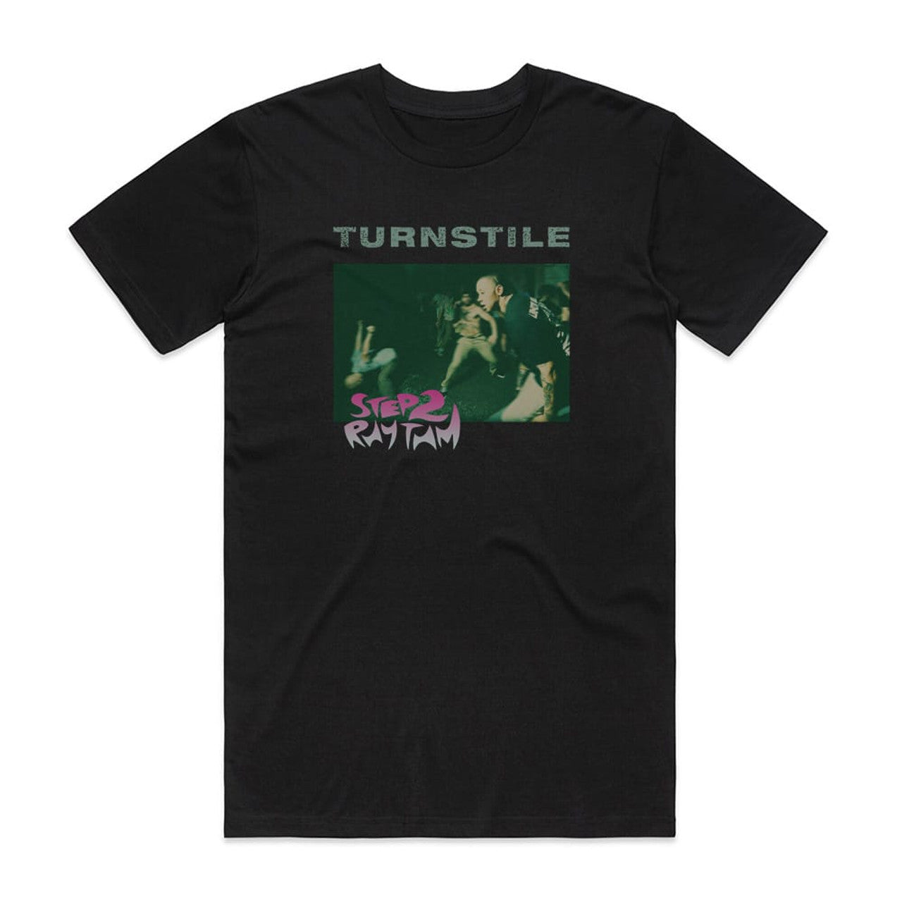 Turnstile Step 2 Rhythm T-Shirt Black