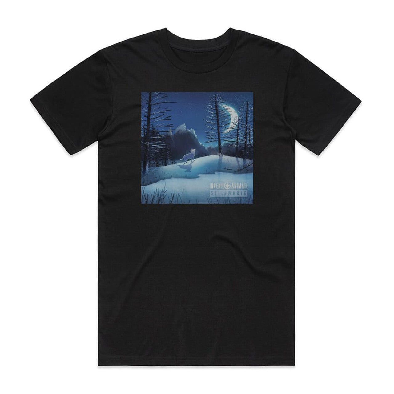 Animate Invent Stillworld 1 T-Shirt Black