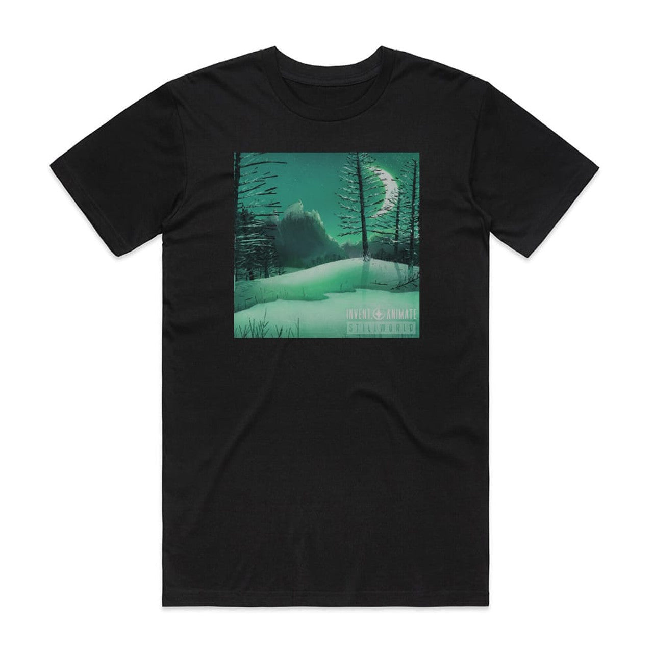Animate Invent Stillworld T-Shirt Black