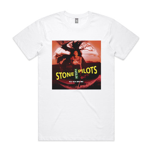 Stone Temple Pilots Core  Album Cover T-Shirt White